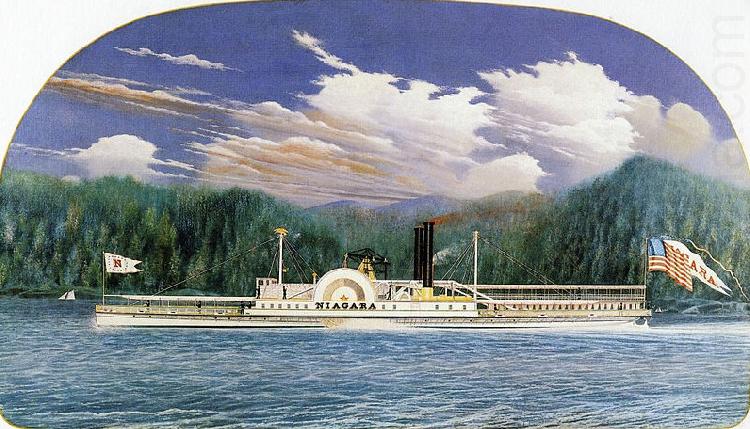 James Bard Niagara, Hudson River steamboat built 1845 china oil painting image